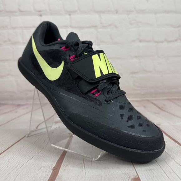 Nike Zoom Rival 4 Anthracite Track & Field Throwing Shoes Mens Sz 5 (685135-004) - Picture 1 of 11